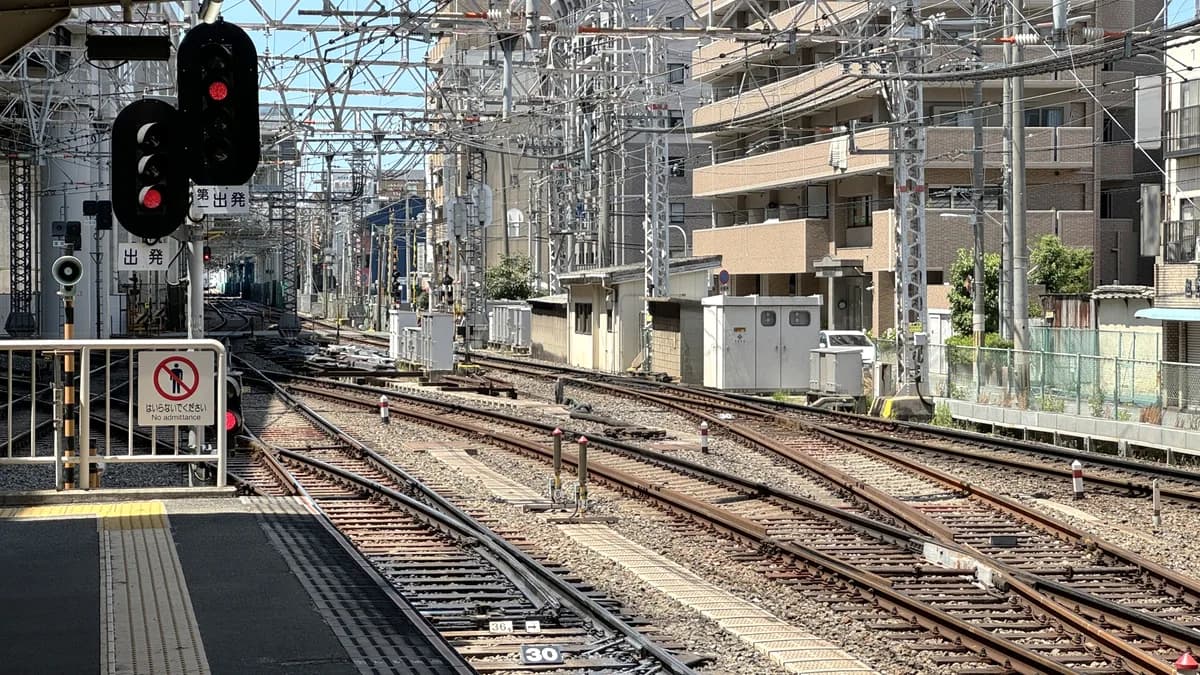 阪急電鉄 淡路駅 大阪方面