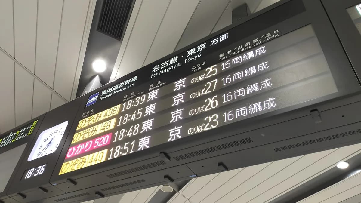 発車標