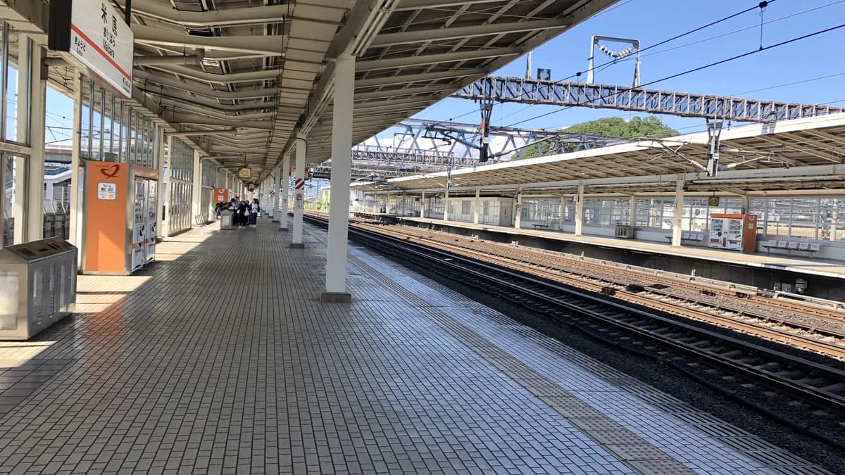 米原駅ホーム